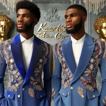 Bespoke men’s wedding suit, suit for men, prom suit jacket and trousers