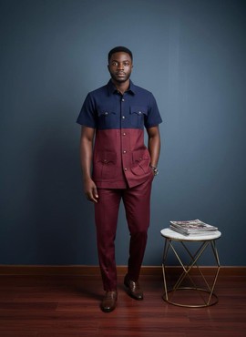 Men African Clothing/Men African Top And Down/Men African Weddings Wear/Men African Kaftan Wear