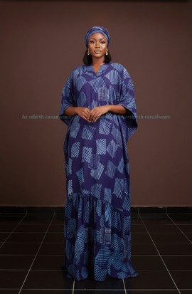 Boubou en batik