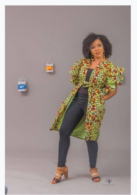 African print kimono| Ankara jacket with belt| Gifts For Her| After Dress Kimono| Ankara shop
