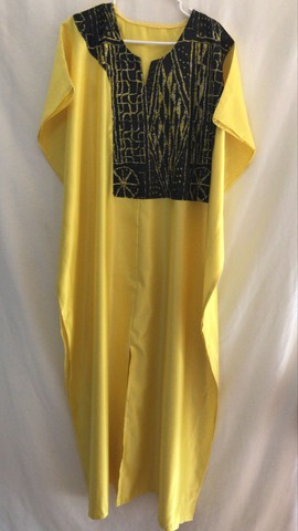 ANA (Soleil): Robe africaine élégante pour femmes.
