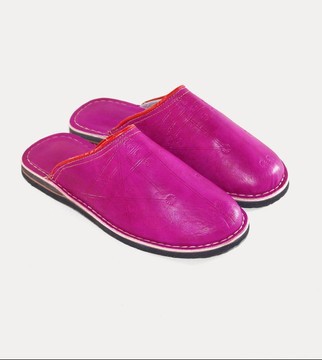 Handmade original leather slipper