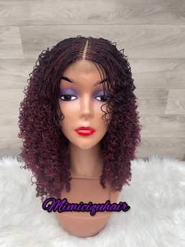 Curly tiny twist wig