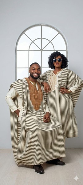 Classic couple's clothing