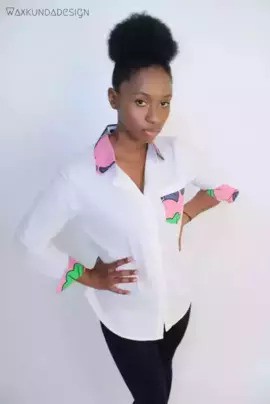 Women's fitted shirt "Wedding flower"
