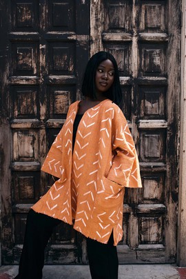 Nyota Bogolan Cloak
