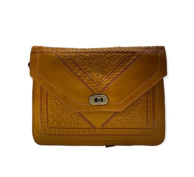 handmade real leather wallet