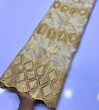 Blonde lace fabric 5 yards