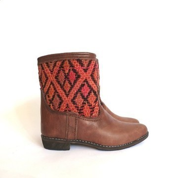 Grande Vente! Bottes en cuir véritable artisanale fait main par des artisans du Maroc