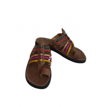 Women's sandal in genuine leather