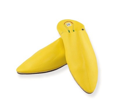 Handmade original leather slipper