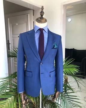 Un irlandais bleu marine sur mesure - Costume «Board Room»!