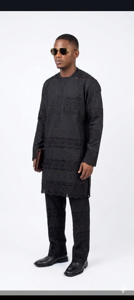 Sophisticated lace with refined tailoring