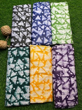African Adire Batik / Handmade Batik / Ankara Fabric / 100% Cotton Fabric