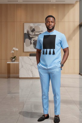 Men African Clothing/Men African Top And Down/Men African Weddings Wear/Men African Kaftan Wear