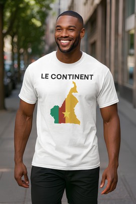 T-shirt - "Cameroon - The continent"