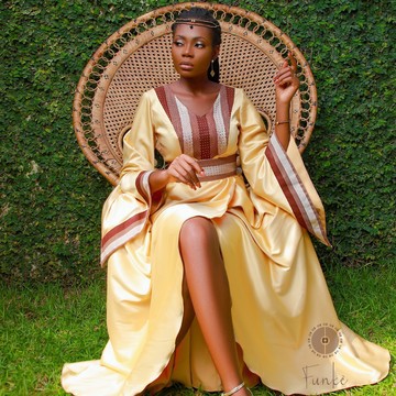 Robe Assiki Dorée