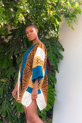 Skye Bogolan Cloak (Pre-Order)