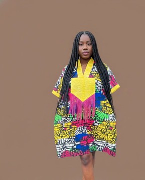 Robe droite Omolola