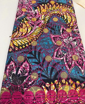 Embroidery Grand Glitter Super wax Vlisco/ Ankara Print