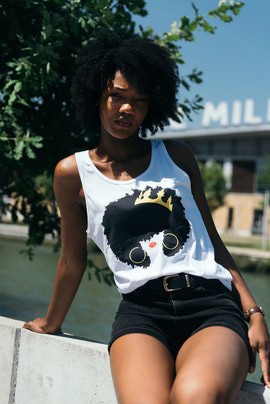 Débardeur "Queen Afro"