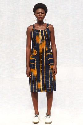 ROBE SANS MANCHES LONGUEUR MIDI/GENOU