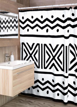 Afrocentric Shower Curtains Traditional Bathroom Decor (MORE SIZES AVAILABLE)