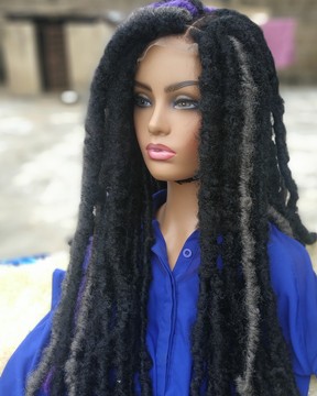 Distressed locs