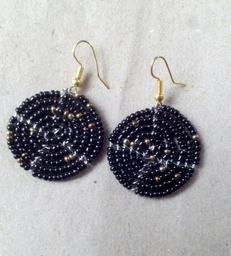 Boucles d'oreilles africaines / boucles d'oreilles maasaï / bijoux femmes / boucles d'oreilles faites à la main