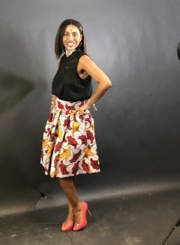 Waxy fluffy skirt