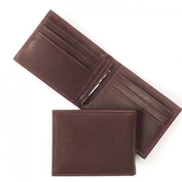 Original brown leather wallet