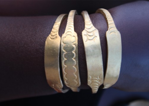 Braided Copper Bronze Iron Man / Woman Bracelet
