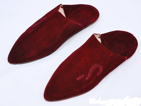 Genuine genuine leather slippers