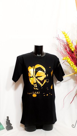 T shirt tribal boy ( gold)