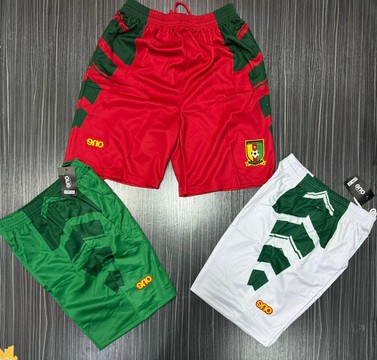 Short de Football Cameroun du S au XXXL