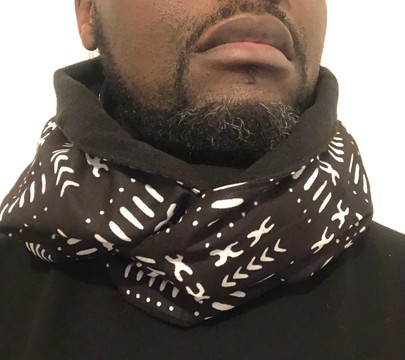 Snood-écharpe Bogolan Mixte