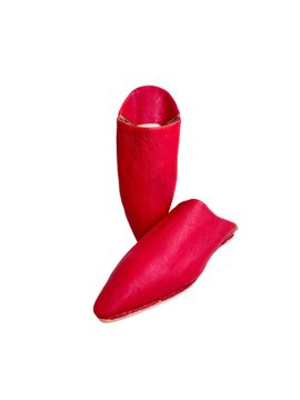 Babouche en cuir original fait main