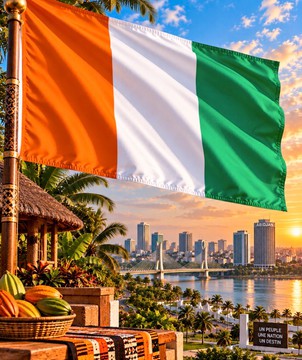 Drapeau Côte d’Ivoire