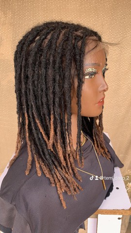 Realistic Natural Dyeable locks, Donor locs Cultivated from real human hair