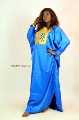 Embodry boubou women dress boubou with scarf