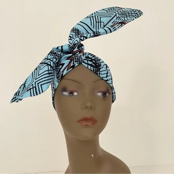 African Print Ankara Handmade Layered Necklace, Earring, and Bracelet Jewelry Set