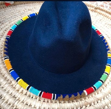 Chapeau Fedora, fedora perlé, chapeau de plage, chapeau d'été