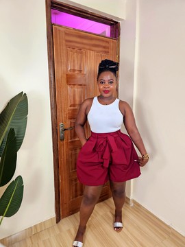 Pleated Shorts