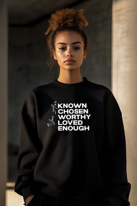 Sweatshirt - "You are known"