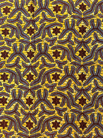 African wax fabric