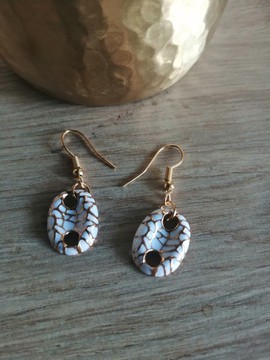 Fwanswa coffee bean earrings