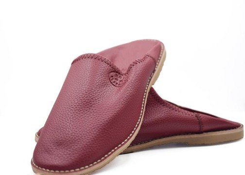 Handmade original leather slipper