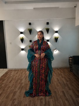 Robe boubou de luxe en ankara, imprimé africain, robe grande taille du Nigeria en kente