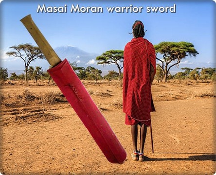 Seme guerrier Masai Moran du Kenya