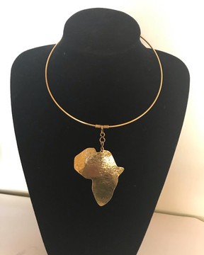 Brass necklace/necklace/African jewelry pendant necklace/african jewelry/gift for her